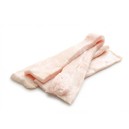 Pork back fat