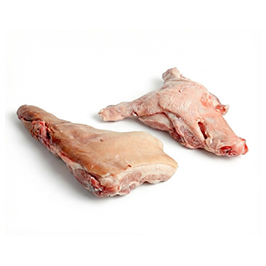 Frozen pork jowls rindless